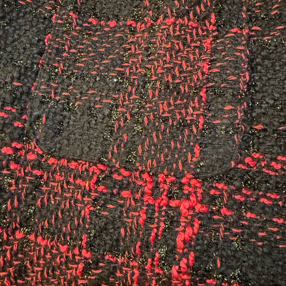 Lane Bryant Jacket Red and Black Plaid Size 14/16 NWT - Picture 7 of 10